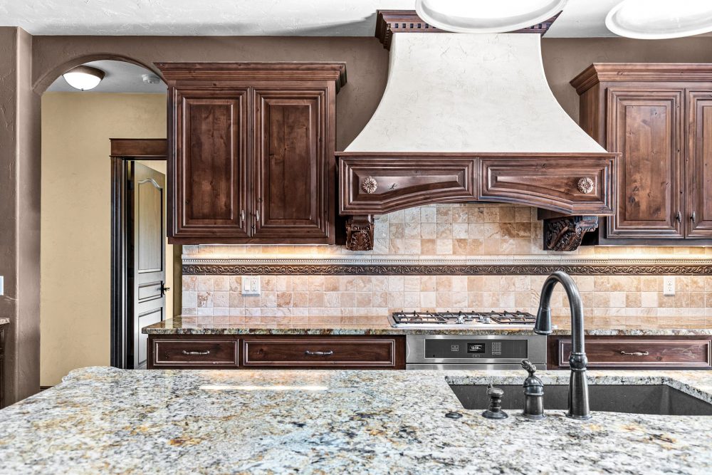 Equestrian estate kitchen with high-end finishes, Appleton WI